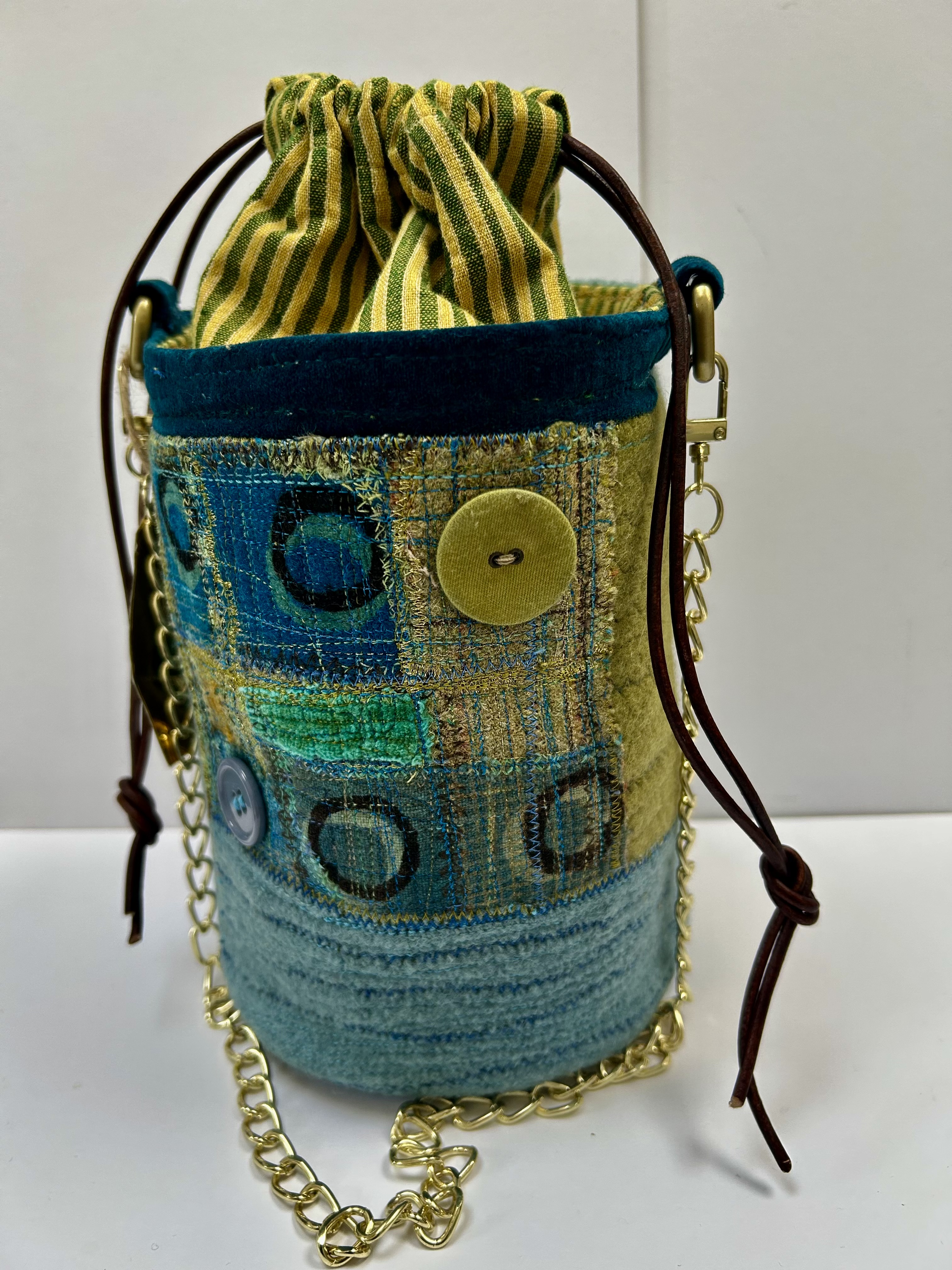 Handcrafted handbag by Justina Smith